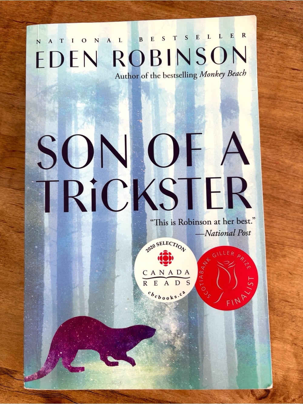 Son Of A Trickster by Eden Robinson Giller Prize Finalist Book Novel